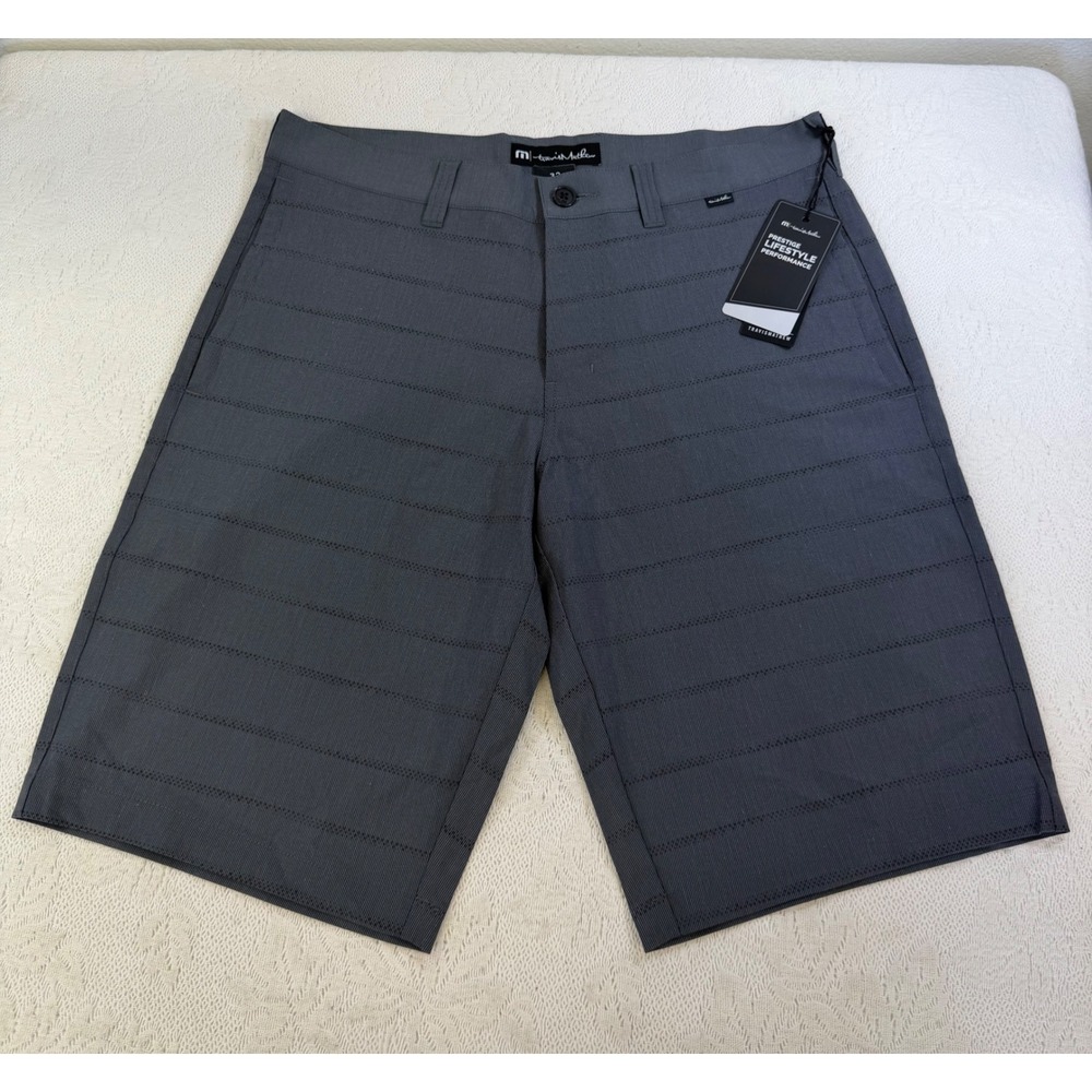 TravisMathew Prestige Lifestyle Performance Golf Shorts Gray Size 32 NWT